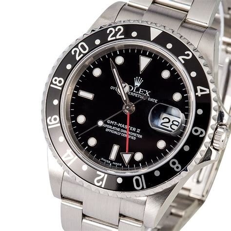 2005 used rolex gmt master ii black 16710|Rolex 16710 serial numbers.